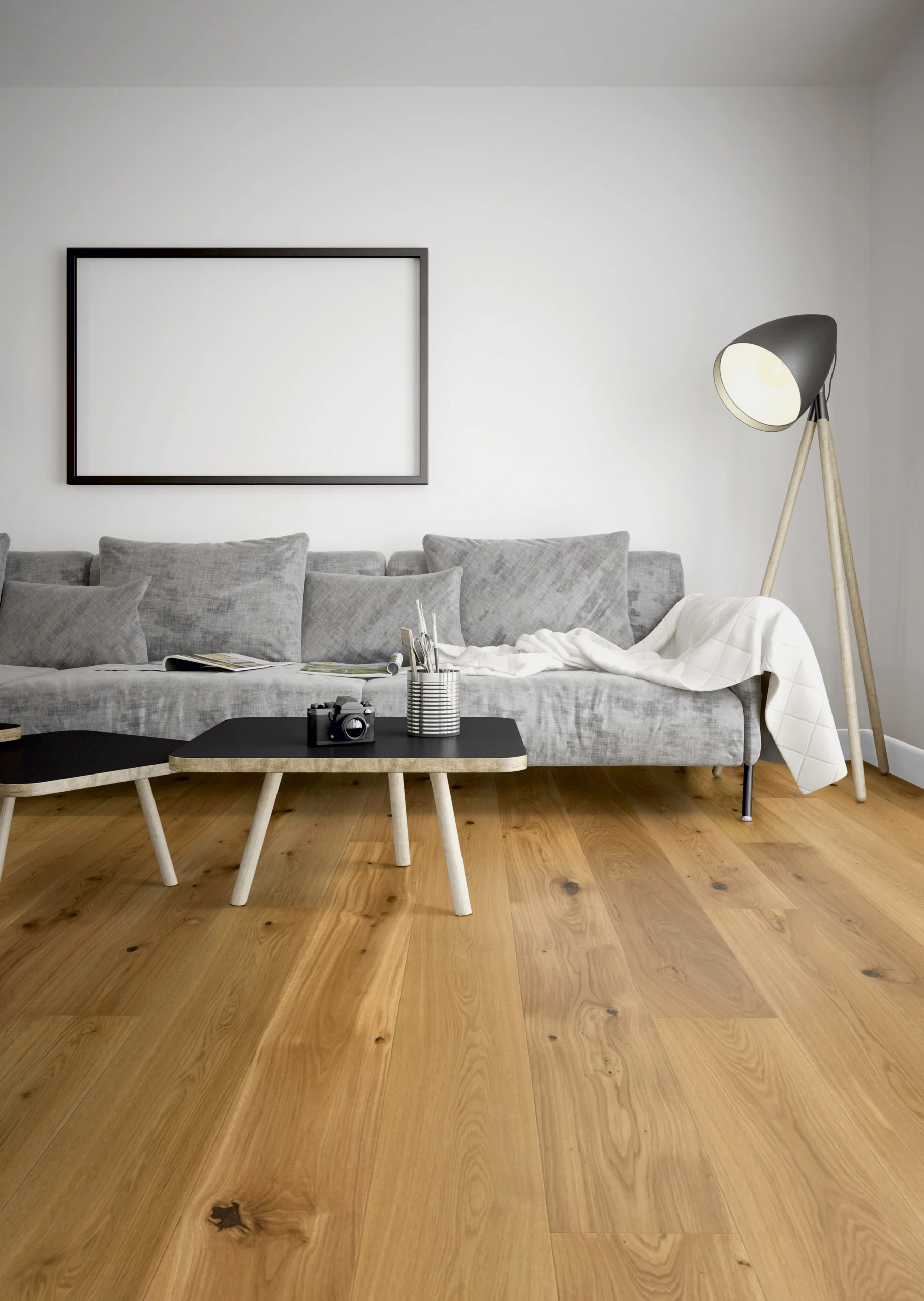 Oak plank, 2390 x 200 x 13 mm