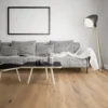 Oak light beige plank, 2390 x 200 x 13 mm