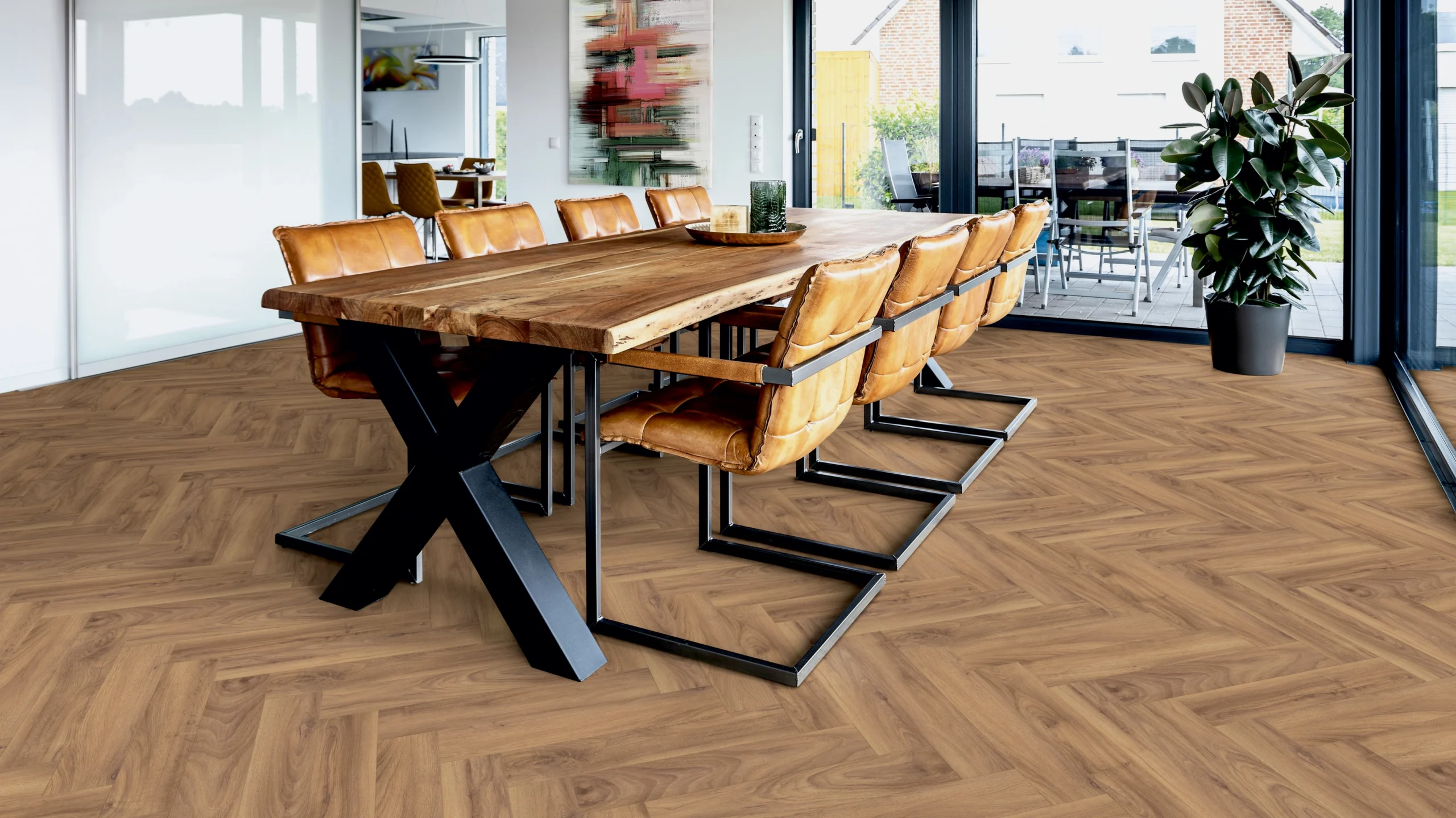 Oak Cottage herringbone