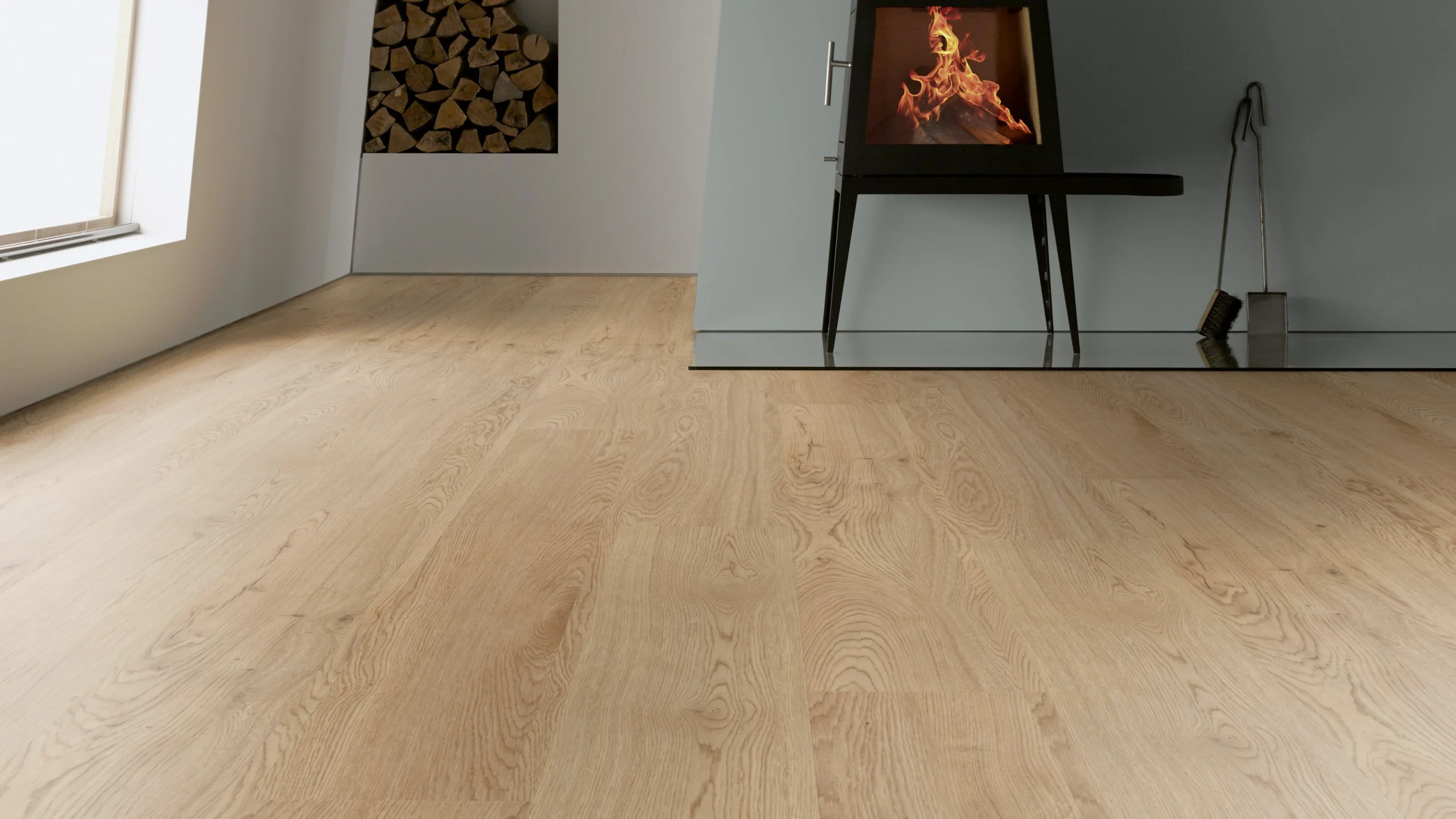 Oak Dublin long plank, 1517.7 x 235 x 6 mm