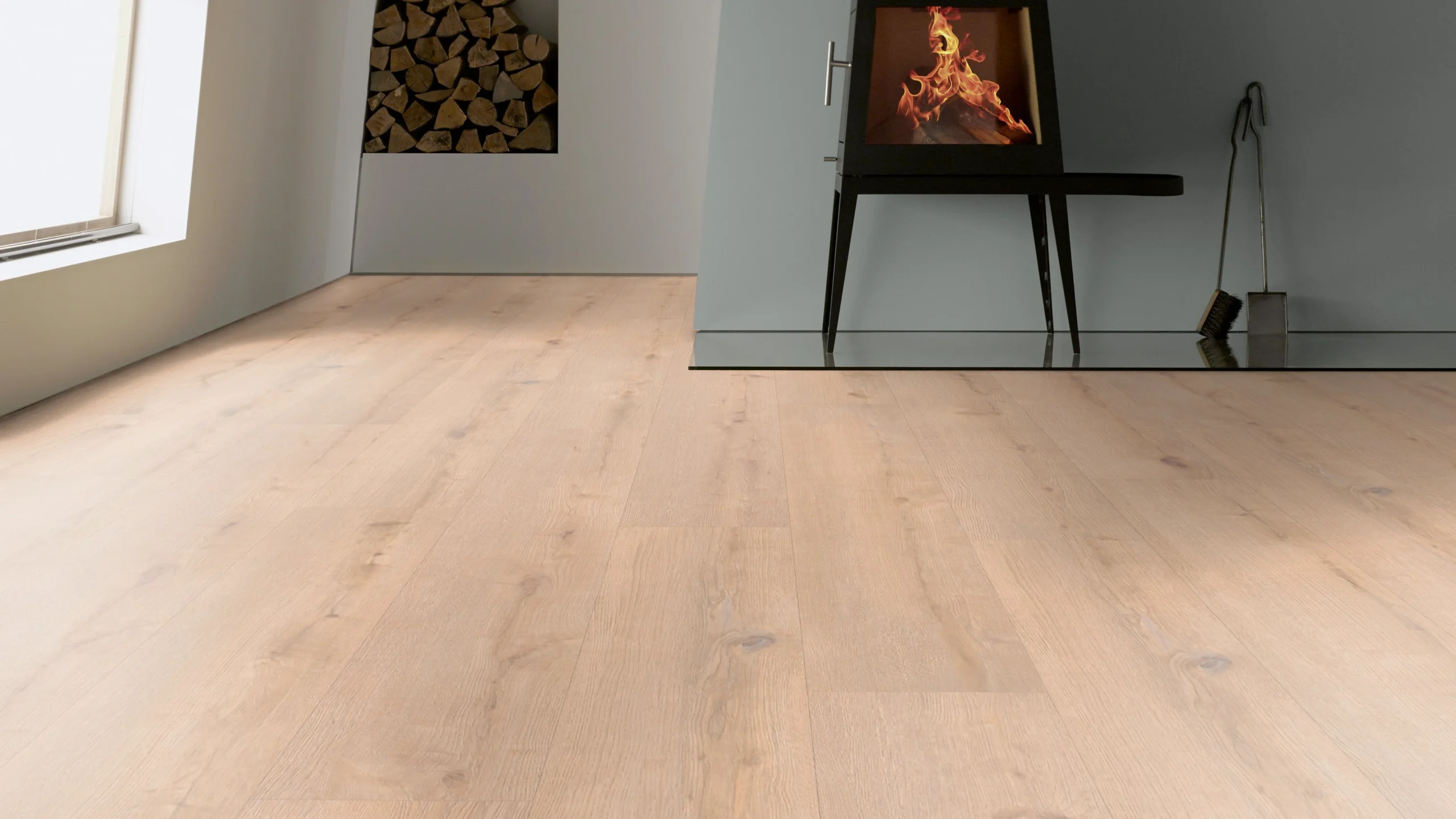 Oak Stettin long plank, 1516.9 x 241.3 x 2.5 mm