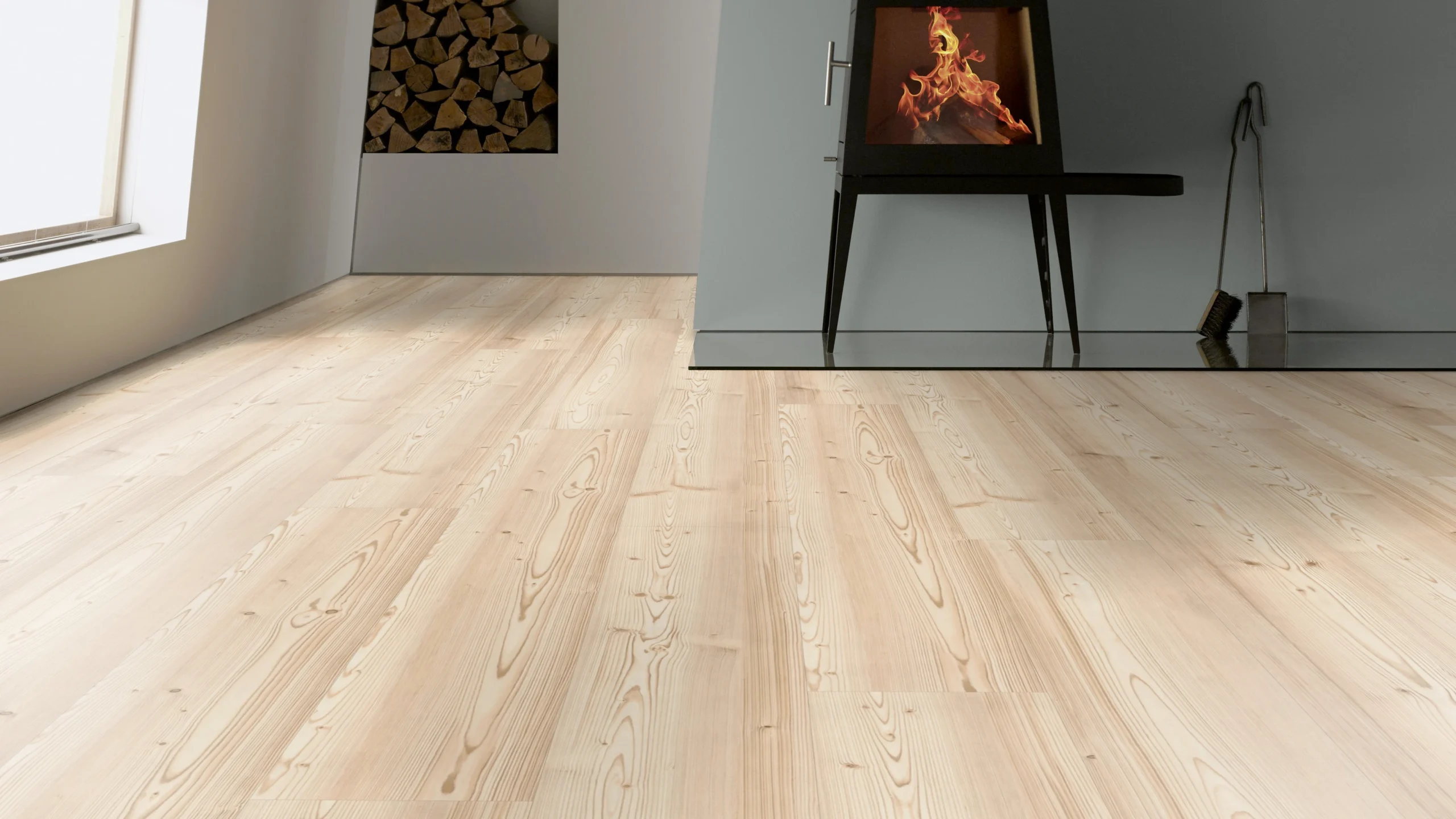 Pine Bergen long plank, 1517.7 x 235 x 6 mm