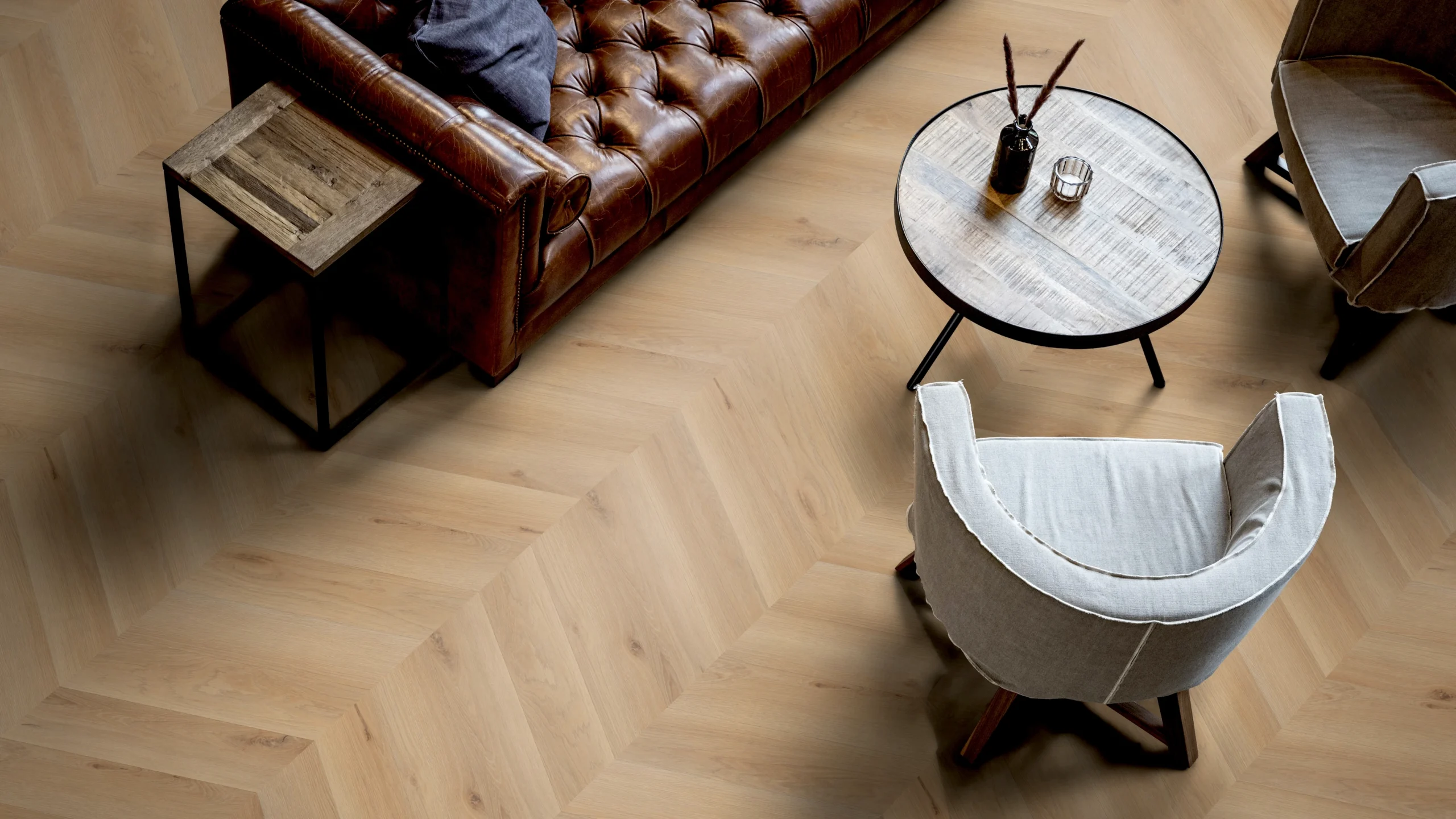 Oak Rotterdam Chevron, 665.4 x 152.4 x 2.5 mm