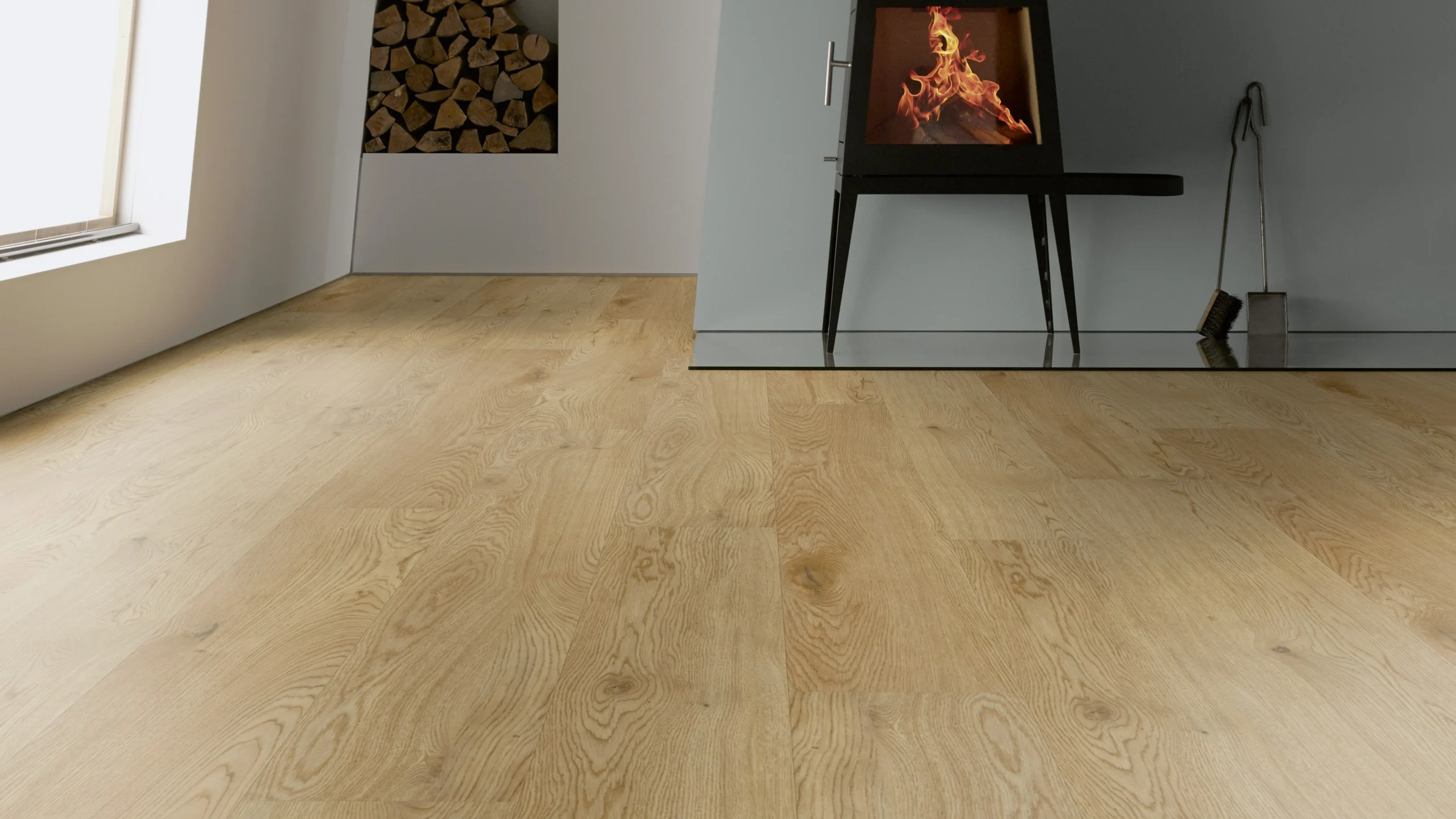 Oak Dublin long plank, 1516.9 x 241.3 x 2.5 mm