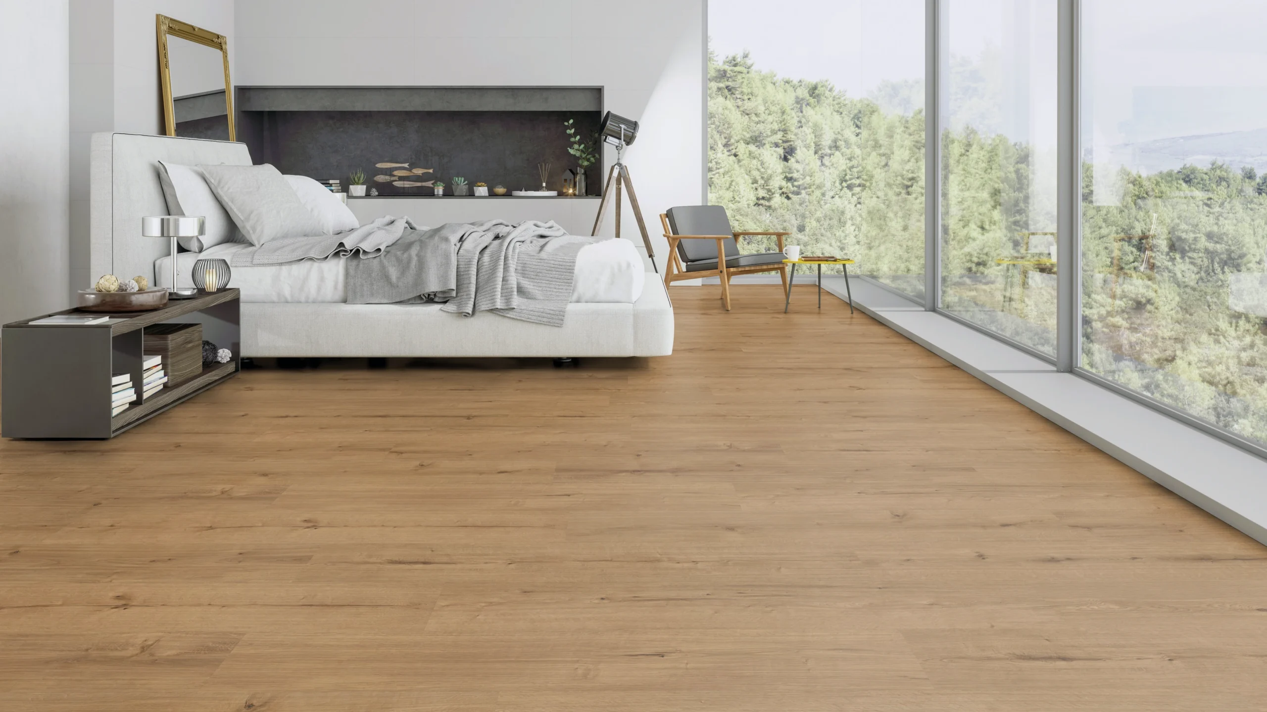 Oak Askella wide plank, 1290 x 253 x 2.5 mm