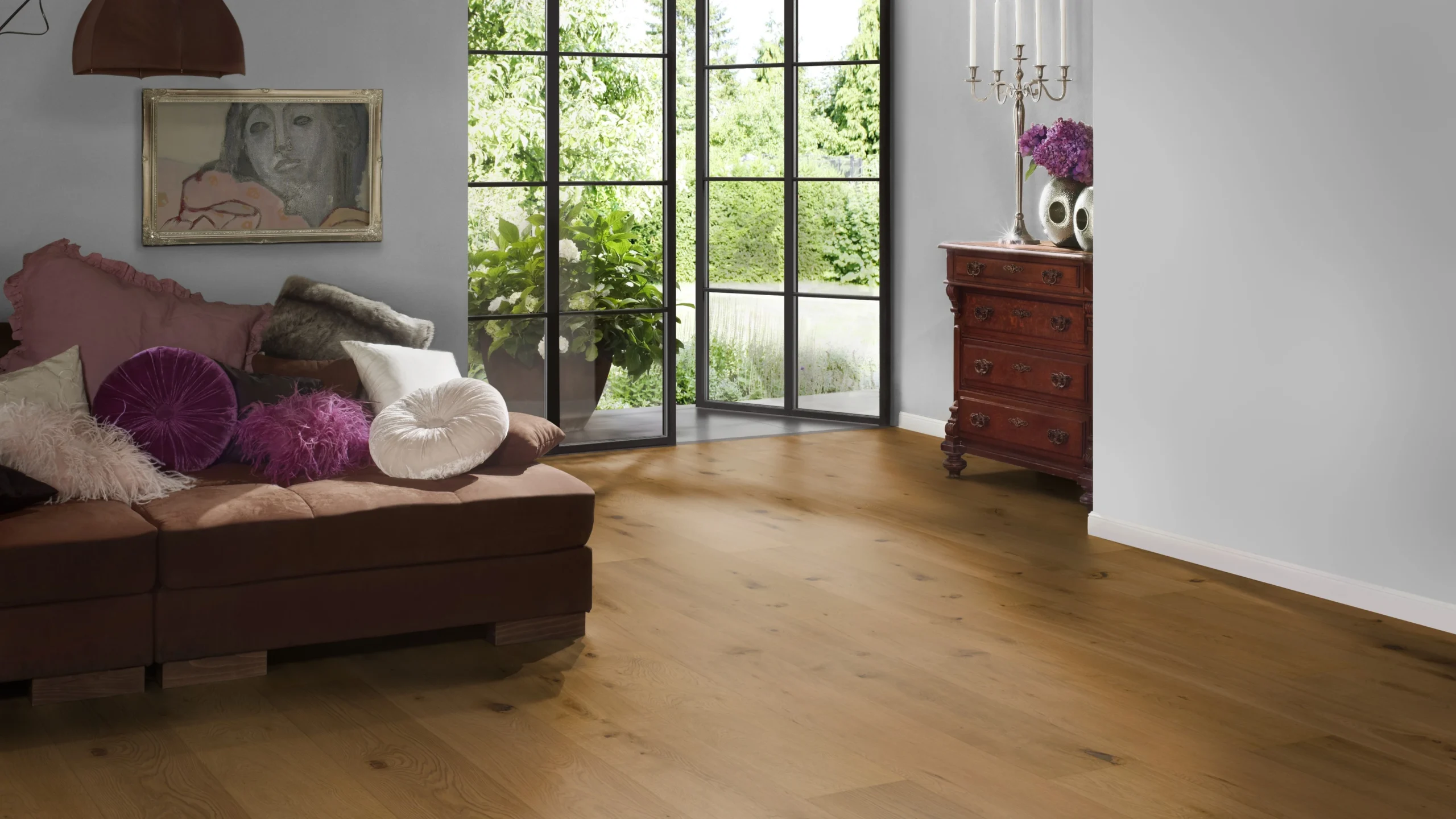 Oak Iraty plank, 2197 x 233 x 11 mm