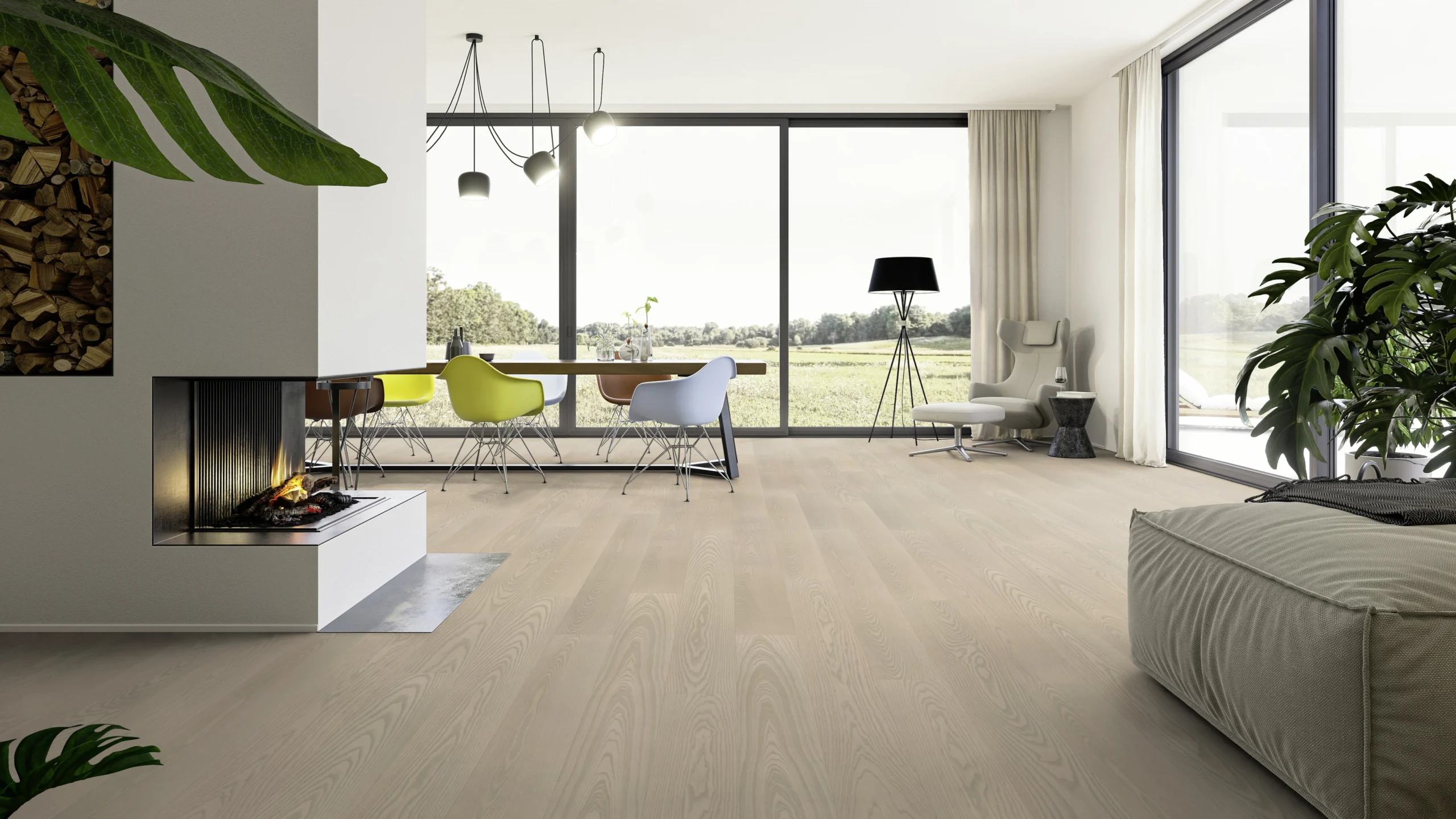 Ash Abisko plank, 2197 x 205 x 11 mm