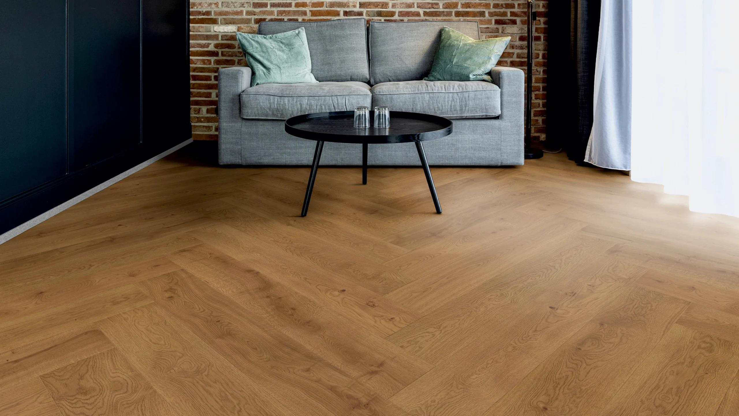 Oak Fünen herringbone