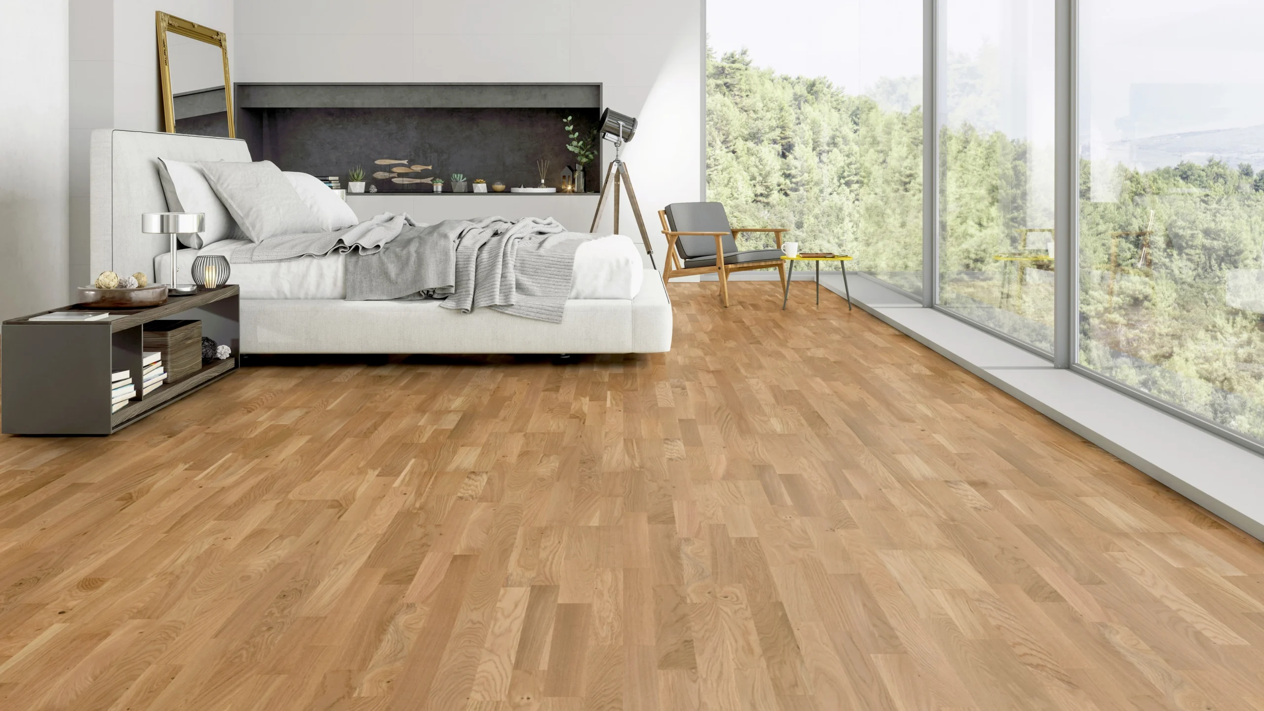 Oak Campo Santo 3-strip