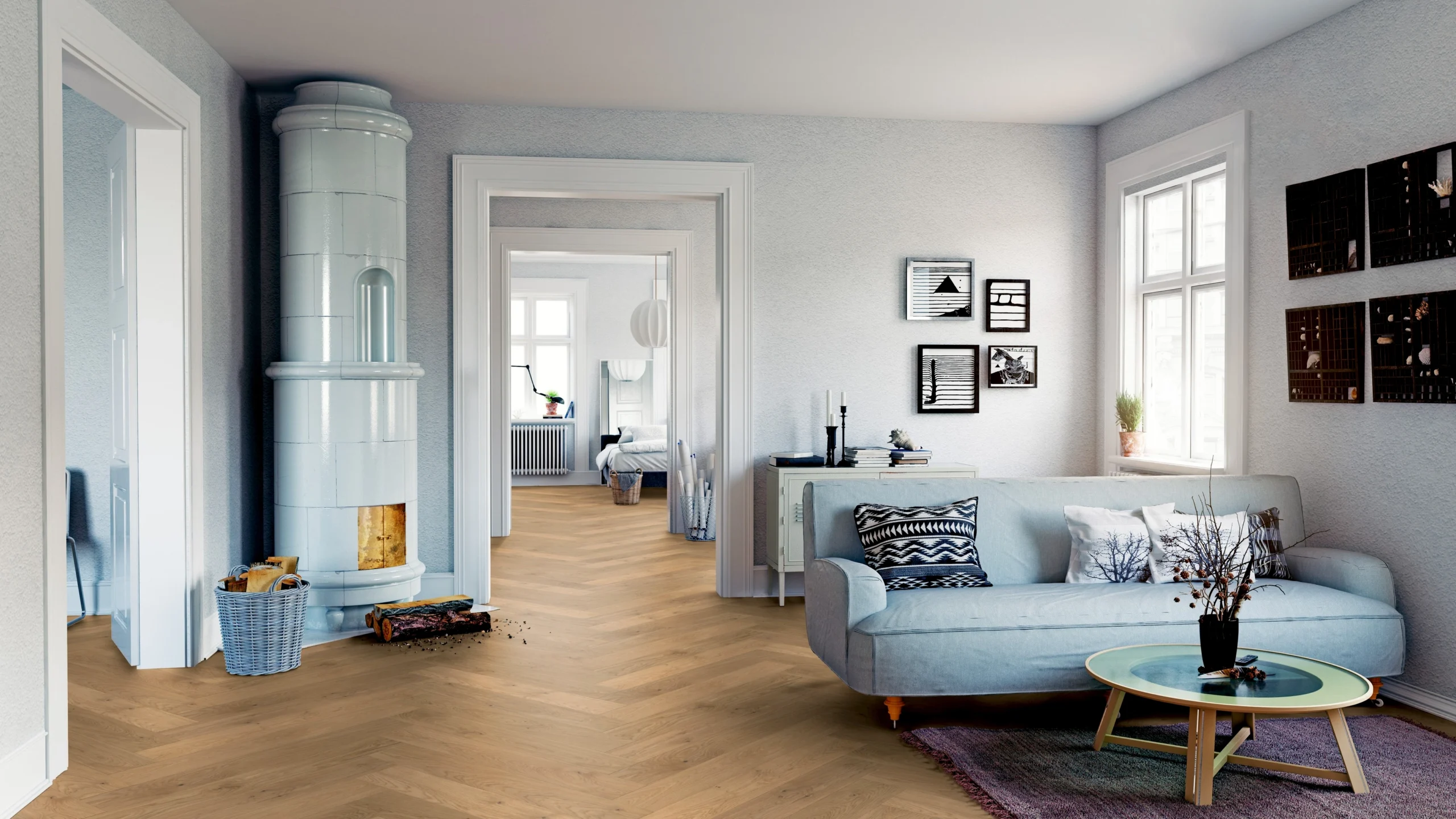Oak Kitzbühel herringbone