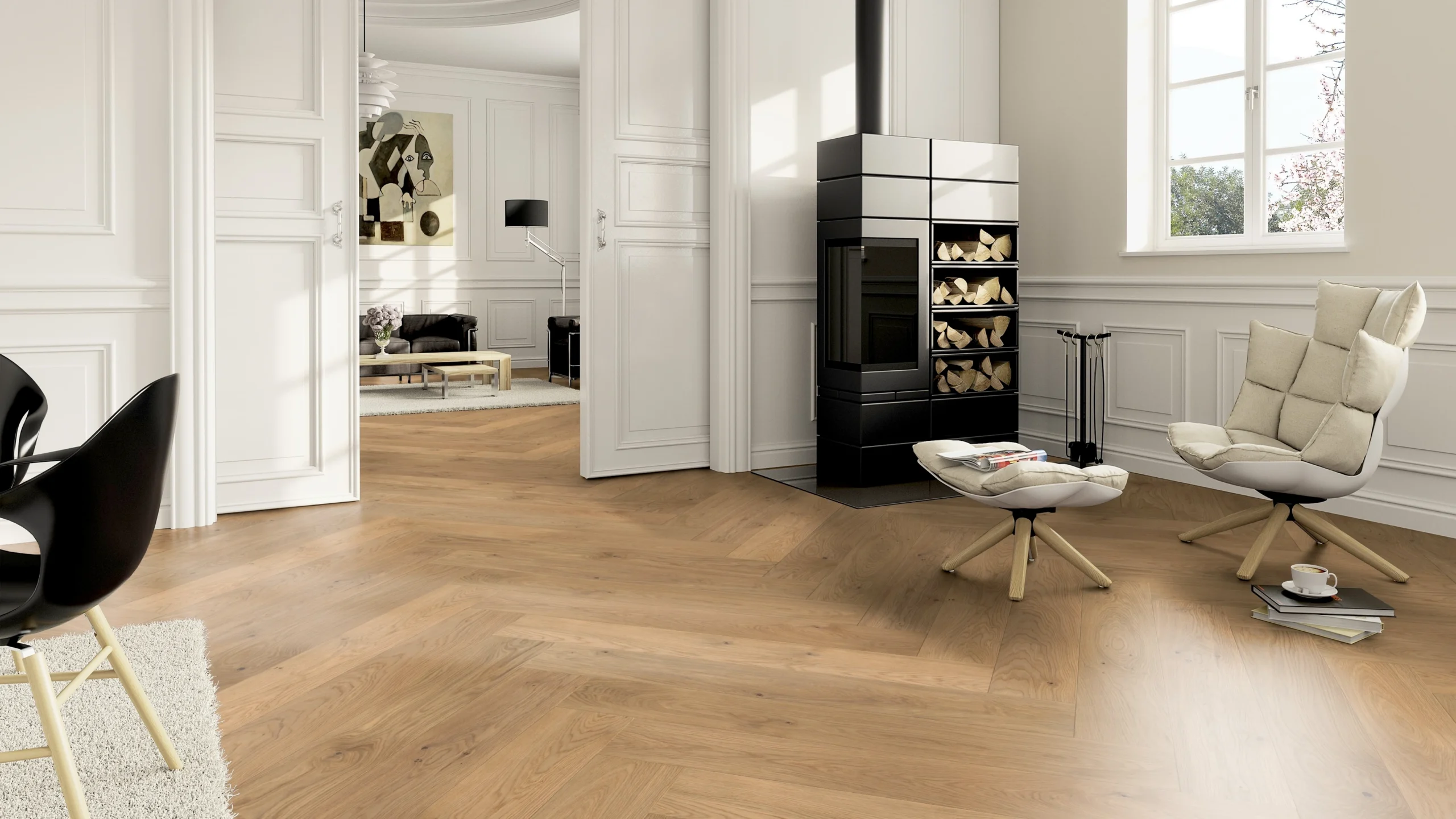Oak Kitzbühel herringbone