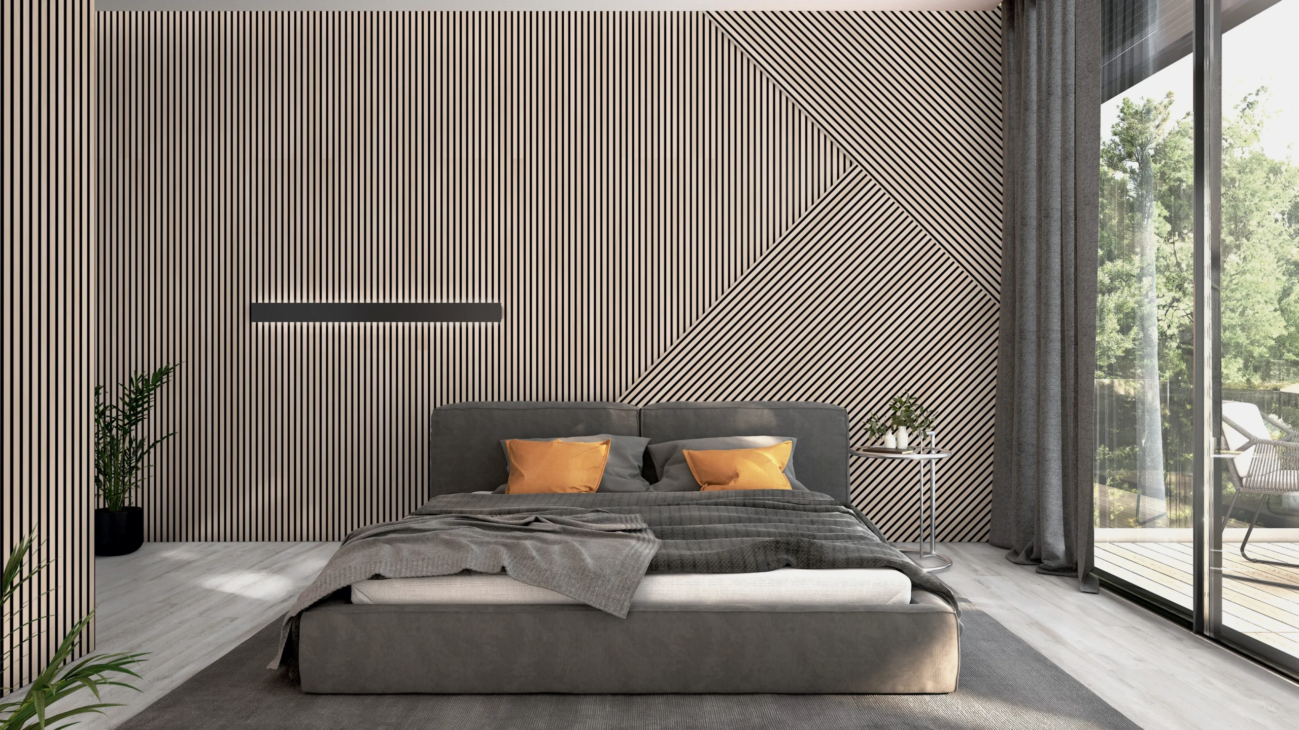Oak Thames Fineline long panel